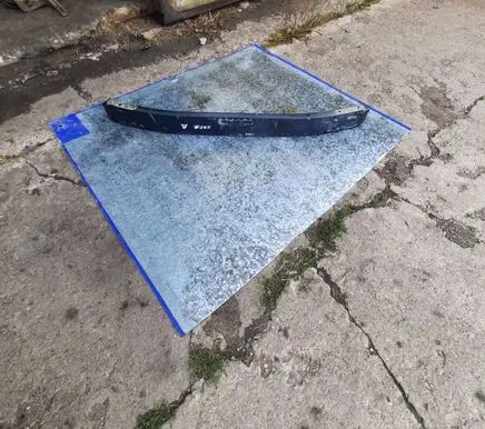 Opel Zafira B Front bumper cross member 24460537 15905B
