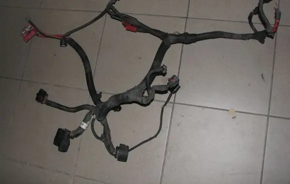 Engine installation wiring loom