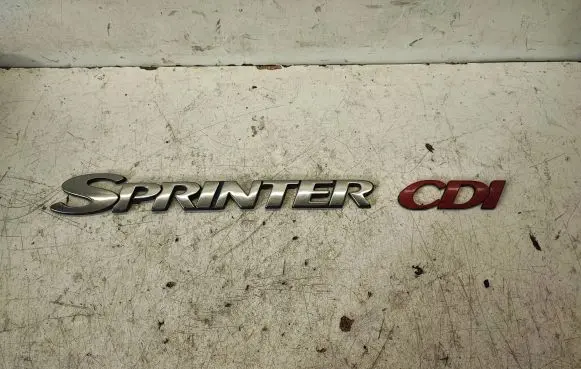 Mercedes-Benz Sprinter W906 Rear loading door model letters 