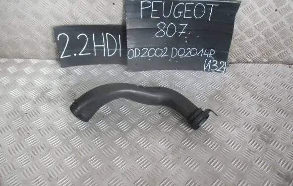 Peugeot 807 Turbo air intake inlet pipe/hose 1485369080
