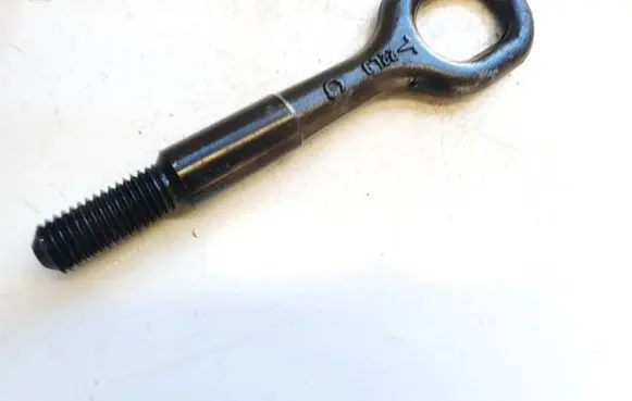 Towing hook eye