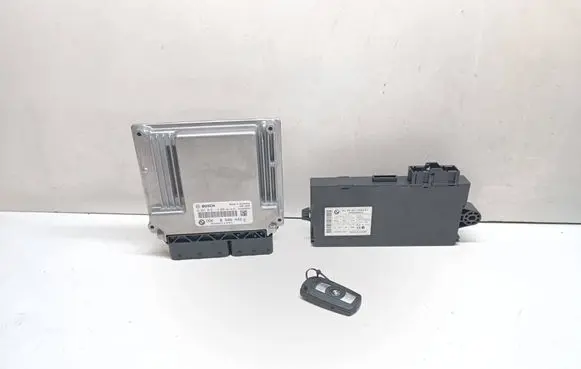 BMW 1 E81 E87 Engine ECU kit and lock set 8506442 0281016114 9217853