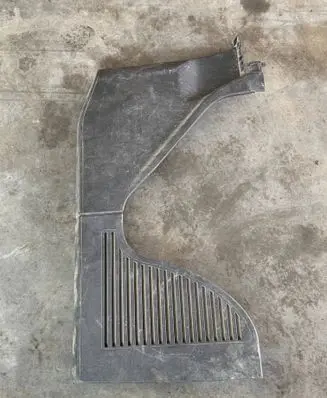 Citroen Berlingo Trunk/boot side trim panel 9681561577