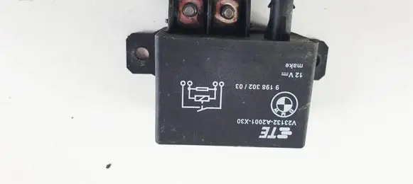 BMW 7 G11 G12 Coolant fan relay 919830266 9198302 V23132A2001X30