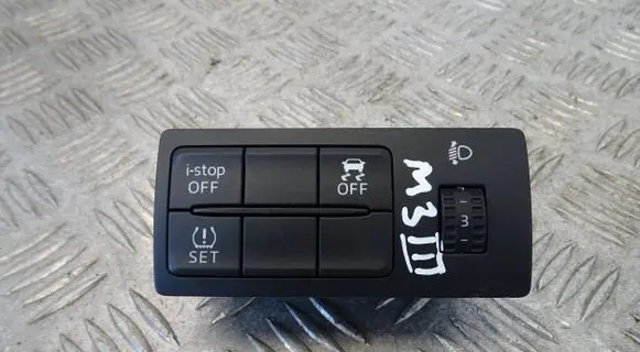 Mazda 3 III Traction control (ASR) switch 