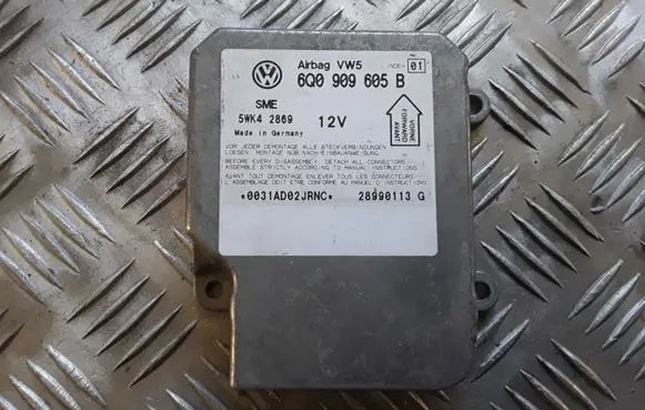 Volkswagen PASSAT B5 Airbag control unit/module 6Q0909605B 5WK42869
