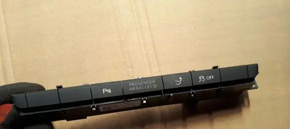 Audi A7 S7 4G A set of switches 4G0927137AE