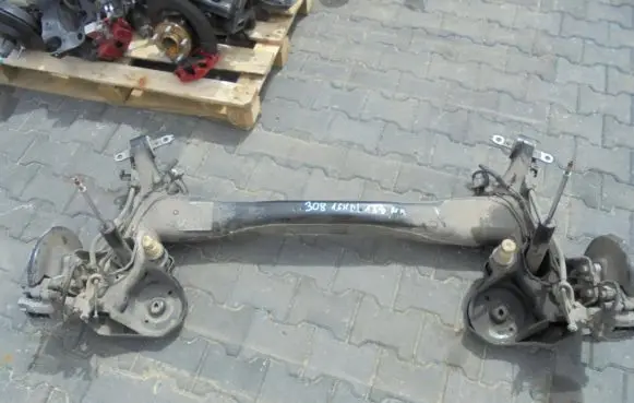 Peugeot 308 Rear axle beam 9801145980
