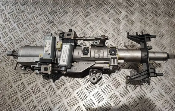 Steering wheel axle set