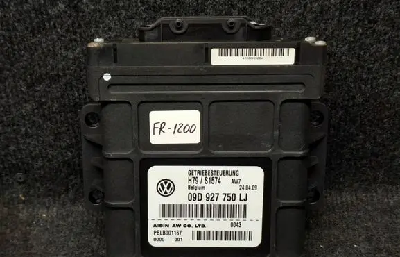 Porsche Cayenne (9PA) Gearbox control unit/module 09D927750LJ