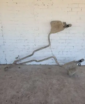 Audi A6 S6 C6 4F Double Muffler 
