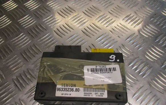 Citroen Xsara Central body control module 9633523680