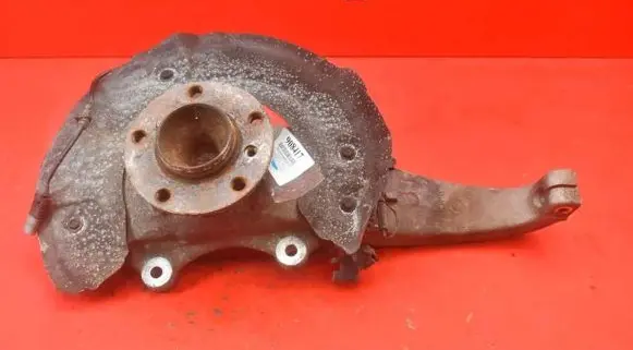 Front wheel hub spindle knuckle