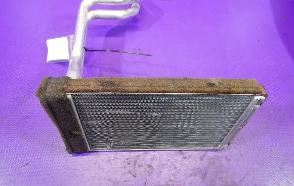 Heater blower radiator