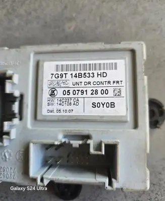 Ford Mondeo MK IV Door control unit/module 7G9T14B533HD 14C237CA 0507912800