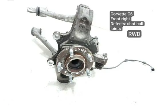Chevrolet Corvette C6 Front wheel hub spindle knuckle 10307579
