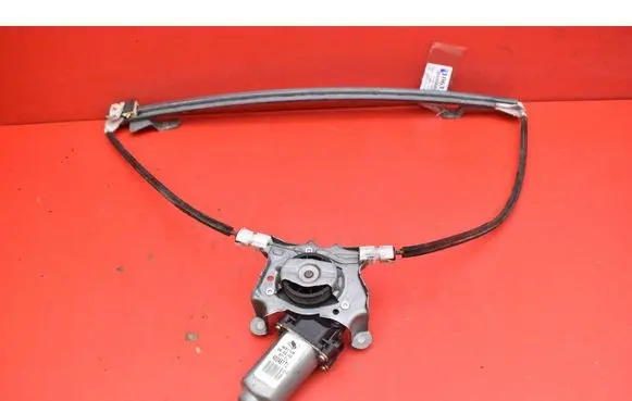 Renault Scenic I Front door window regulator with motor 400467T1