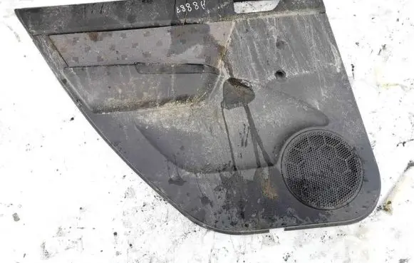 Rear door card panel trim