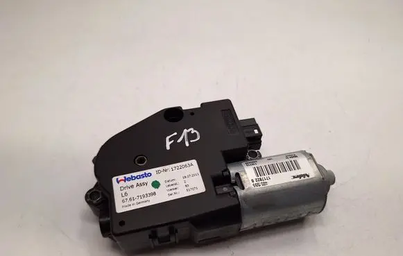 BMW 6 F12 F13 Sunroof motor/actuator 67617193398 67617316535