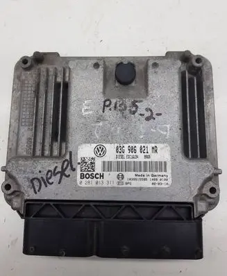 Volkswagen PASSAT B6 Engine control unit/module 03G906021MR 1039S15595 0281013311