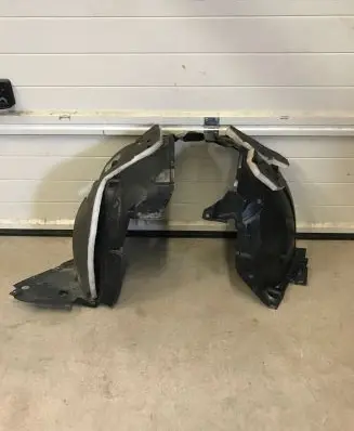 Nissan Qashqai Front wheel arch liner splash guards 638406UA0B