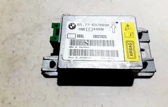BMW 7 E65 E66 Airbag deployment crash/impact sensor 65776970890 28027626