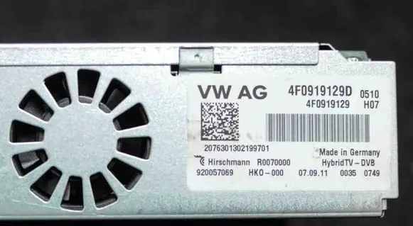 Volkswagen Touareg II Video control module 4F0919129D