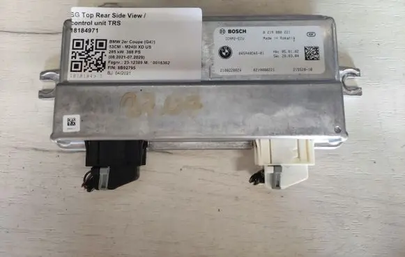BMW 7 G11 G12 Camera control unit module 5A40D65