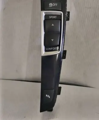 BMW 7 F01 F02 F03 F04 Suspension ride height/mode switch 9201489 100050567 10001447