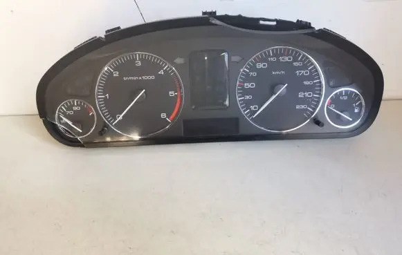 Peugeot 407 Speedometer (instrument cluster) 9658137280