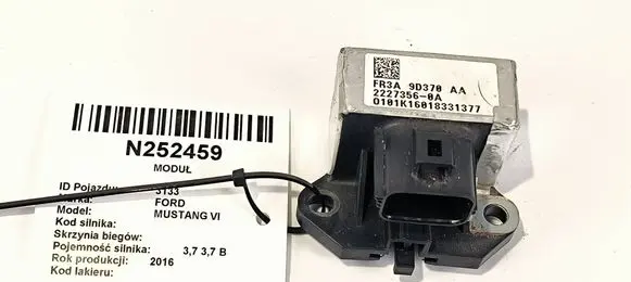 Ford Mustang VI Fuel pump relay FR3A9D370AA N252459 22273560A