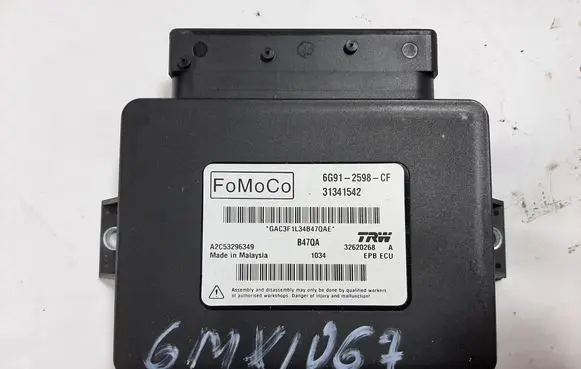Volvo XC60 Rear brake EMF control unit/module 6G912598CF 31341542