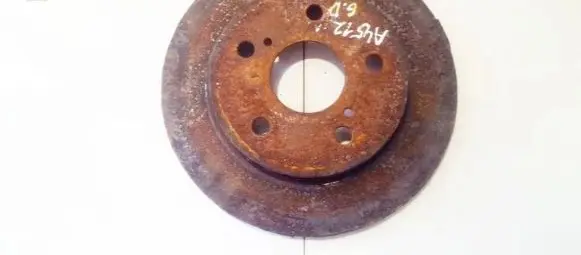 Toyota Auris 150 Rear brake disc neventiliuojamas