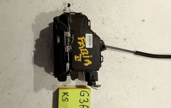 Skoda Fabia Mk2 (5J) Front door lock 3B1837016CE