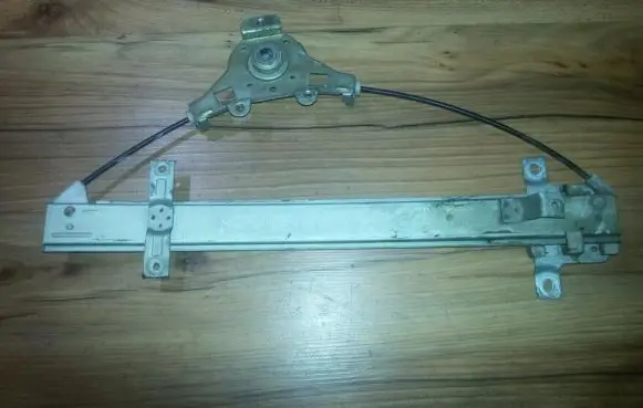 Hyundai Sonata Sliding door window regulator with motor