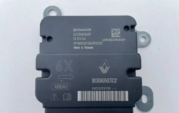 Renault Zoe Airbag control unit/module 985109511R