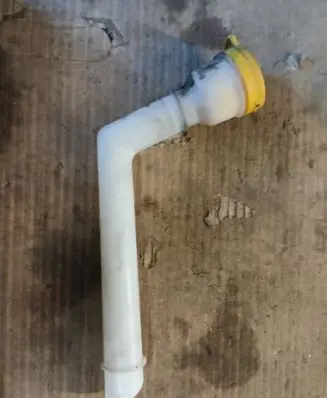 Renault Scenic III - Grand scenic III Window washer liquid tank fill tube 289151356R