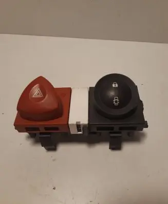 Renault Megane II Hazard light switch 8200407415 8200109723 8200095493
