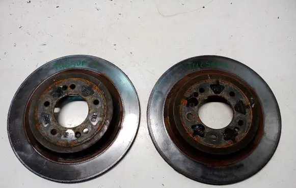Hyundai Tucson TL Rear brake disc TARCZE