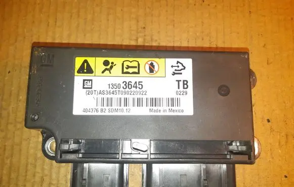 Opel Insignia A Airbag control unit/module 13503645 20TAS3645T090220922 0229