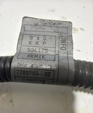 BMW 5 E60 E61 Positive cable (battery) 7789755