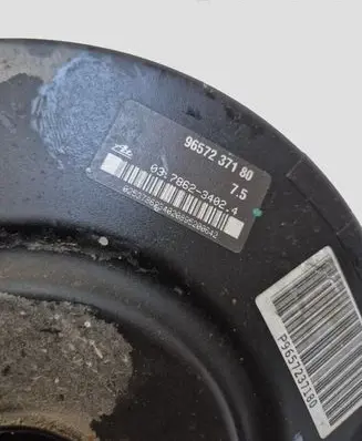 Peugeot 407 Brake booster 9657237180