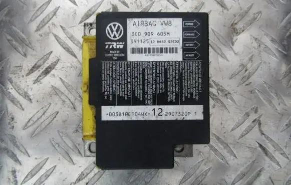 Volkswagen PASSAT B6 Airbag control unit/module 3c0909605m 391125