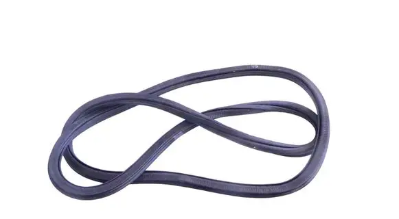 Rubber seal rear door