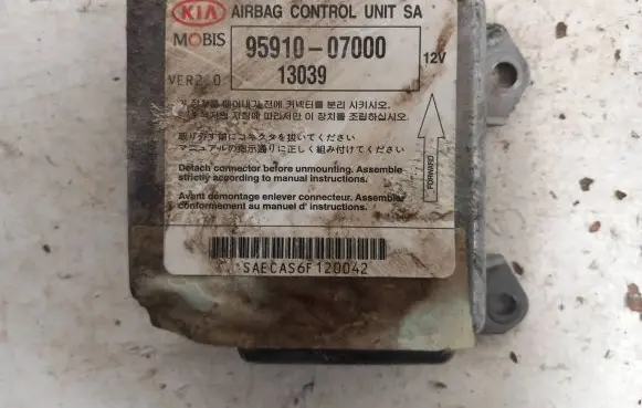 KIA Picanto Airbag control unit/module 9591007000 13039