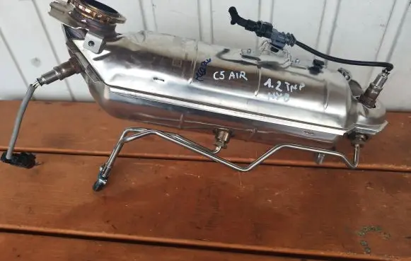 Opel Grandland X Catalyst/FAP/DPF particulate filter 9843796980