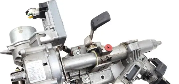 Steering wheel axle set