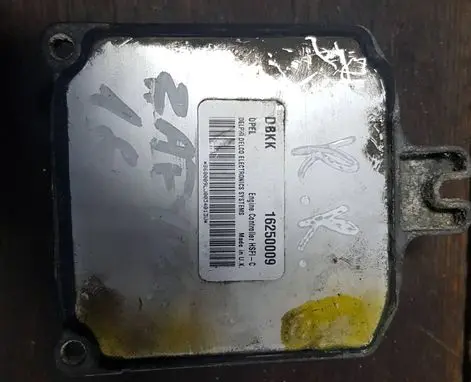 Opel Zafira A Engine control unit/module 16250009 D99002
