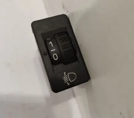 Peugeot 407 Headlight level height control switch 96384422XT