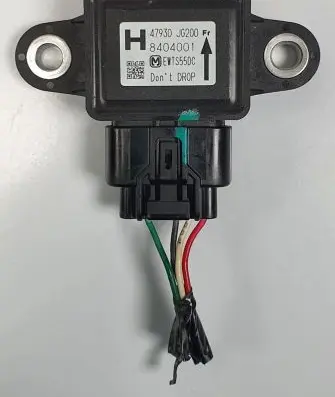 Renault Koleos I ESP acceleration yaw rate sensor 47930JG200